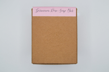 Geranium Rose Soap Bar by Bee Clean